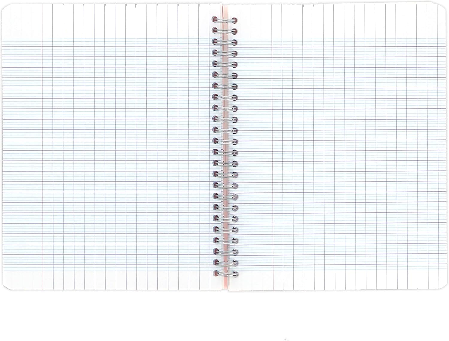 Oxford Office Classique 100101540 Spiral-Bound Notebook Quadrille-Ruled (Large Squares) 17 x 22 cm 180 Pages Assorted Colours - Pack of 5