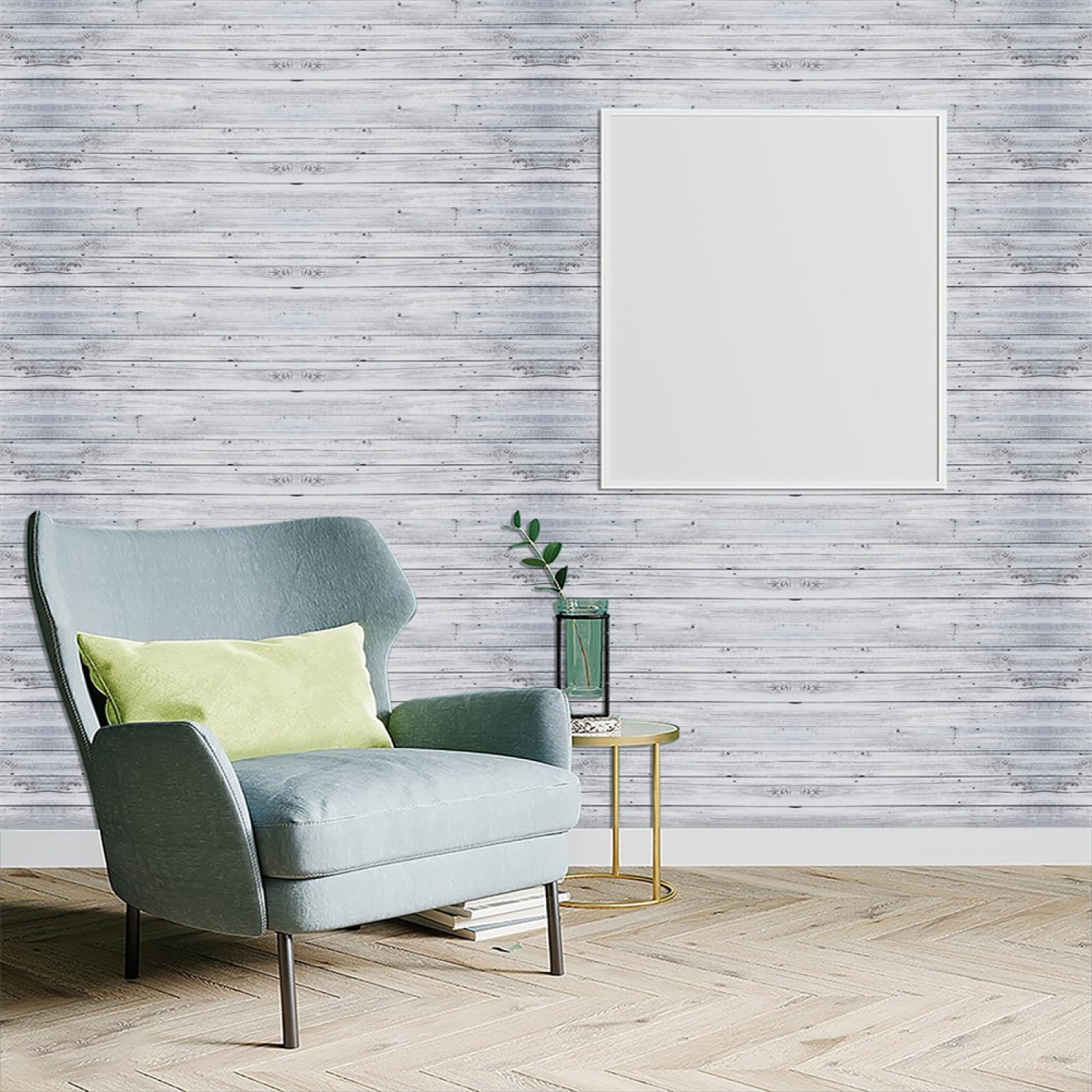 Tile Decals, Shabby Peel and Stick Wall Stickers PVC Decorative for Kitchen Washroom Bedroom,Floor Tiles(15x240cmx2pcs)