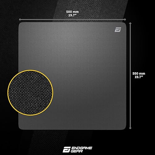 Miniatura 7 de ENDGAME GEAR EM-C Plus Series XL - Alfombrilla de mouse para juegos, superficie de juego FPS, bordes cosidos, superficie de tela tejida, base de
