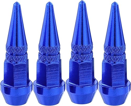 Vista 22 de Lunsom Tapas de vástago de válvula de pincho, accesorios de metal para válvulas de neumáticos, se adaptan a la mayoría de automóviles, motocicletas