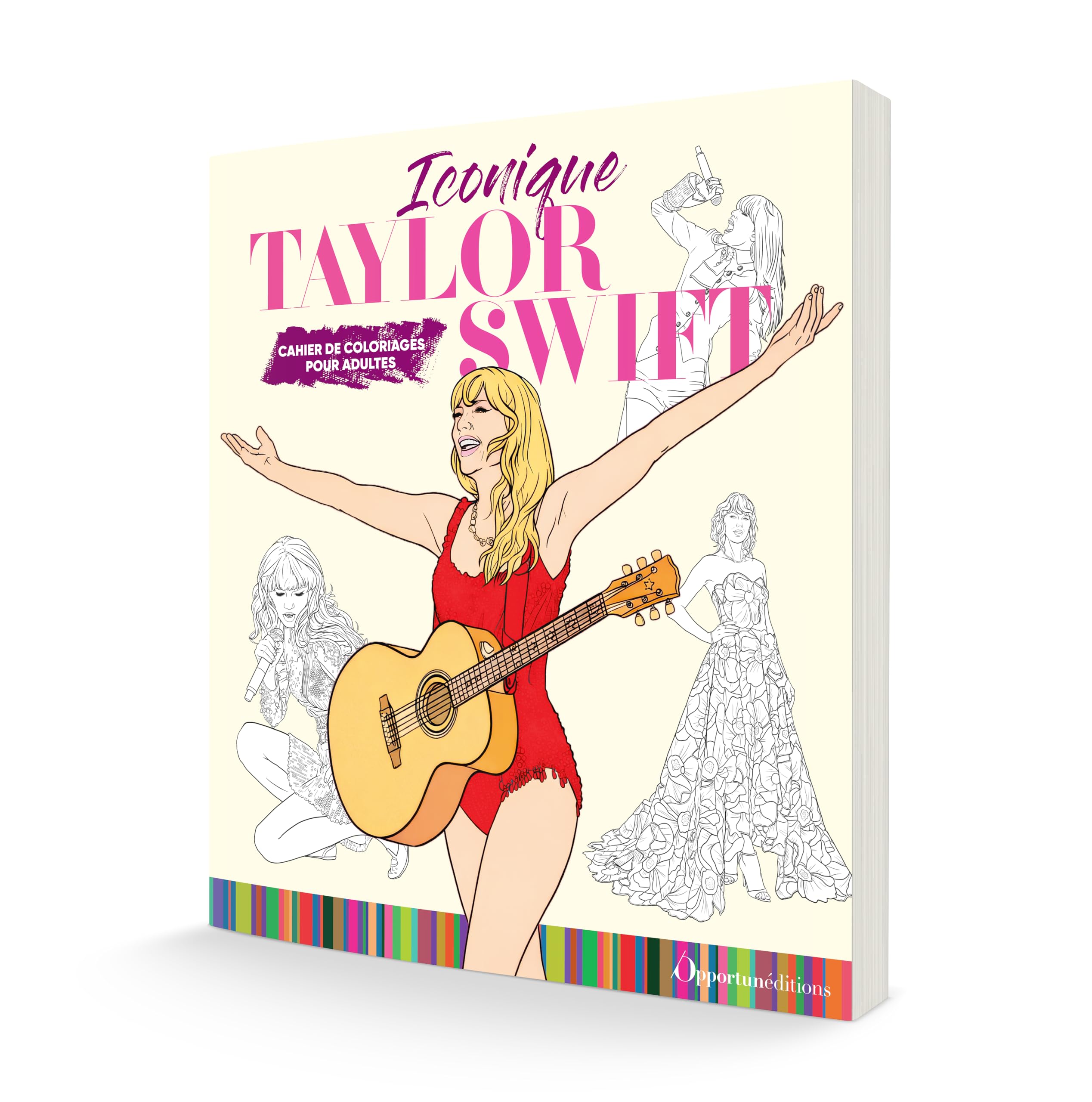 Cahier de coloriage Taylor Swift: ICONIQUE TAYLOR SWIFT