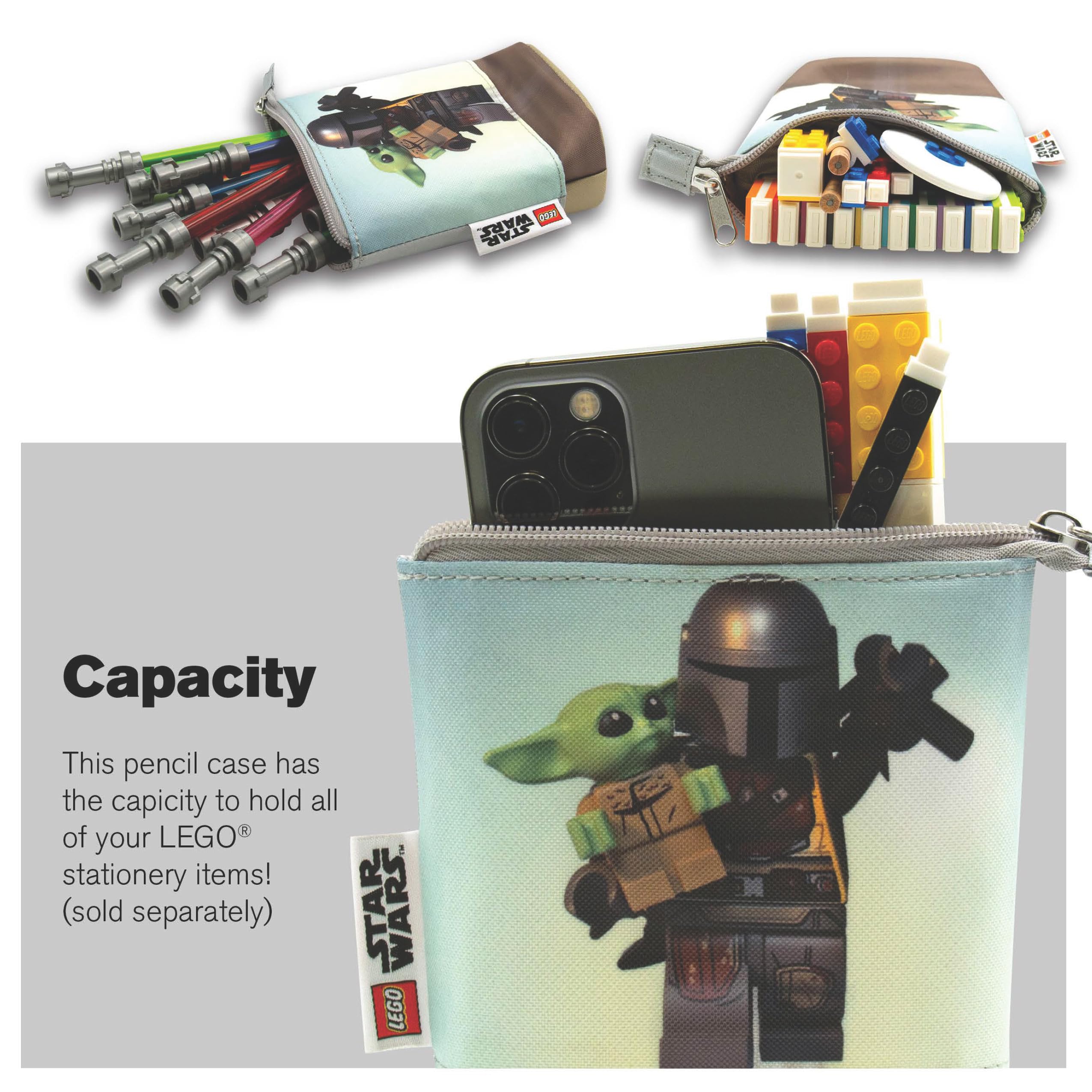 IQ LEGO Star Wars The Mandalorian Season 3 Pop Up Pencil Case - Jet Pack (53320) - Image 3