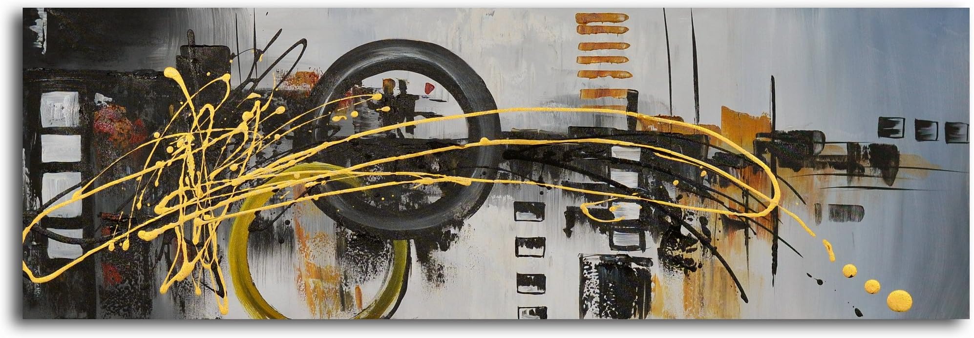 Hand Painted The Escape Clause Oil Painting on Canvas