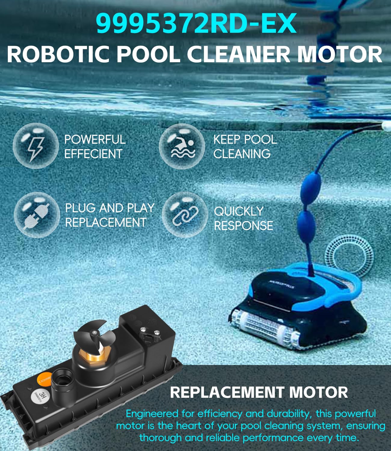 Amazon.com: Sunluway Compatible with Dolphin Robotic Pool Cleaner