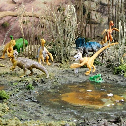 Miniatura 2 de Safari Ltd. Feathered Dinosaurs TOOB - Figuras de T-Rex, Velociraptor, Microraptor y más - Divertido juguete educativo para niños, niñas y niños a