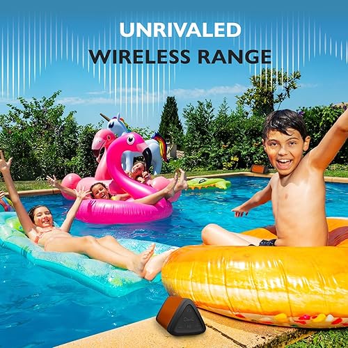 Miniatura 3 de OontZ - Altavoz Bluetooth Angle 3, paquete de 2 altavoces Bluetooth inalámbricos portátiles, 10 vatios, sonido estéreo cristalino, altavoces