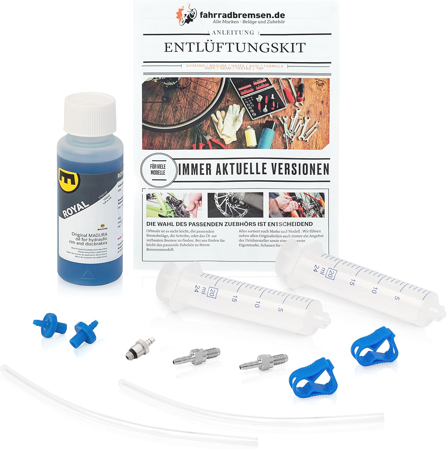 Epic Entlüftungsset Für Tektro Bremsen - Mit Mineralöl Für MTB Bremsen