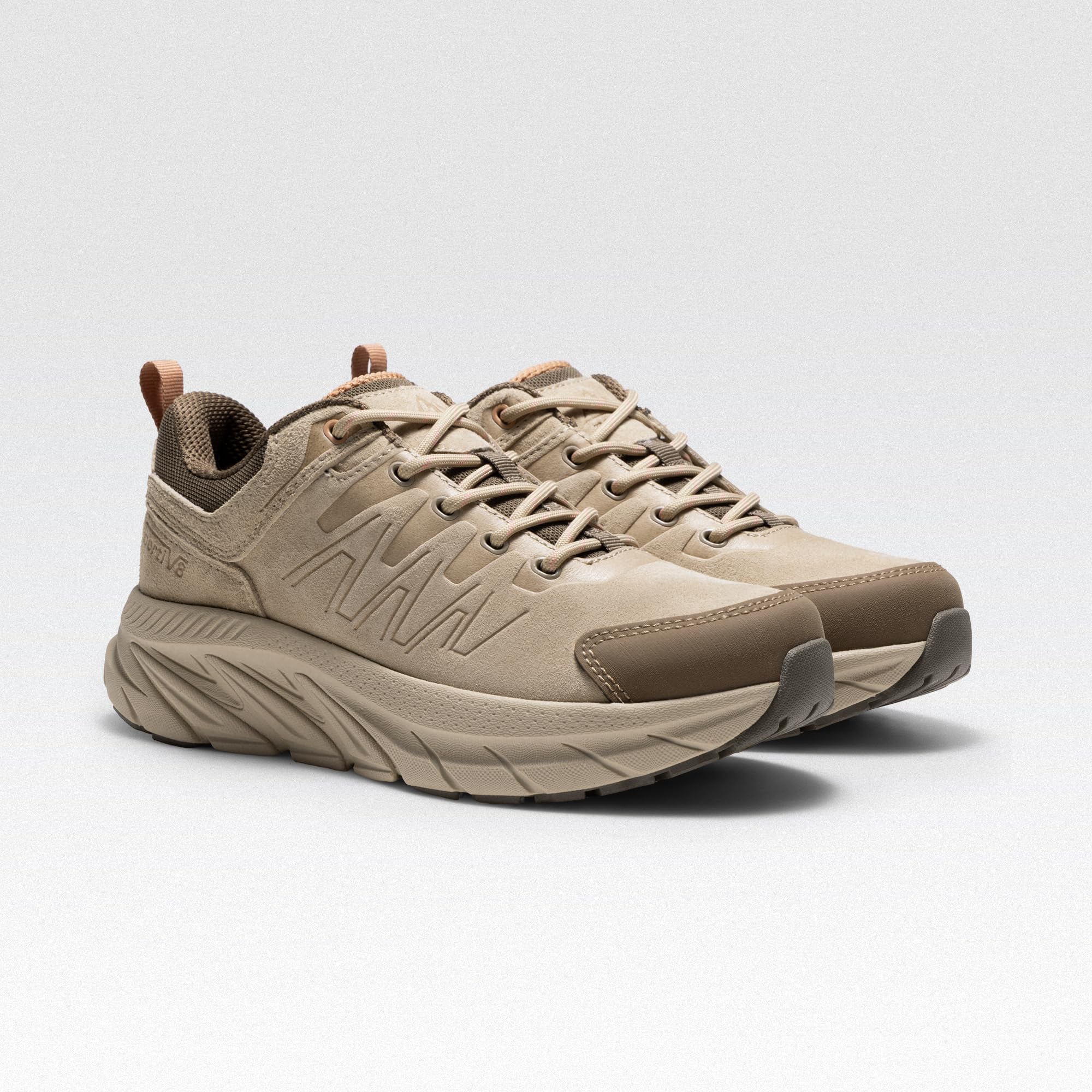 NORTIV 8 Zapatos de senderismo ligeros para mujer, tenis gruesos, cómodos, antideslizantes, para senderismo, senderismo, plataforma al aire libre, tenis para caminar, Horizon