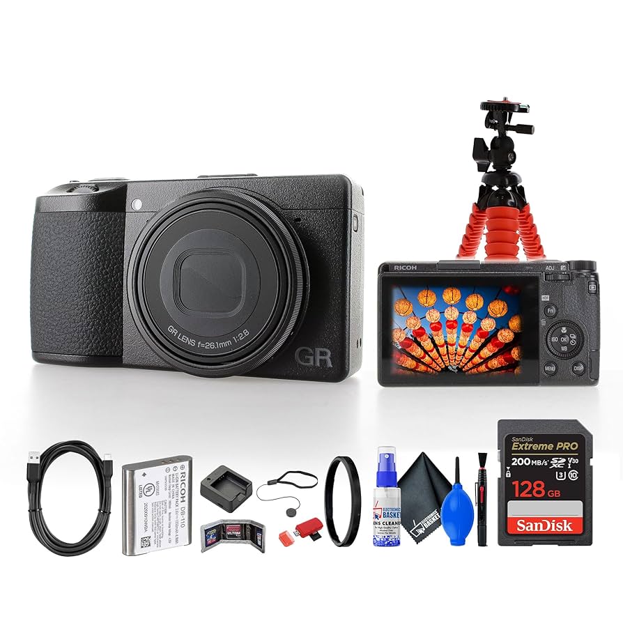 【新品未使用】RICOH GRIIIx HDF Amazon.com : Ricoh GR IIIx HDF Digital Camera (01283) Bundle