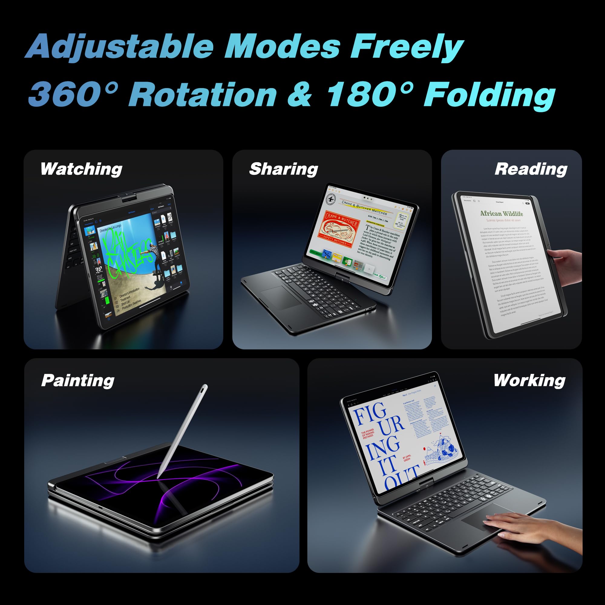 KOLUDE　iPad　キーボードケース Amazon.co.jp: Kolude (コルード) iPad Air 13およびiPad Pro 12.9用