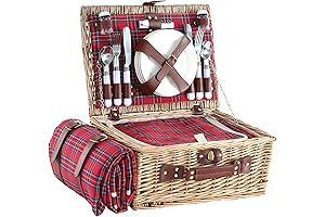 Picnic Basket Set for 4: Perfect Companion for Memorable Outdoor Adventures