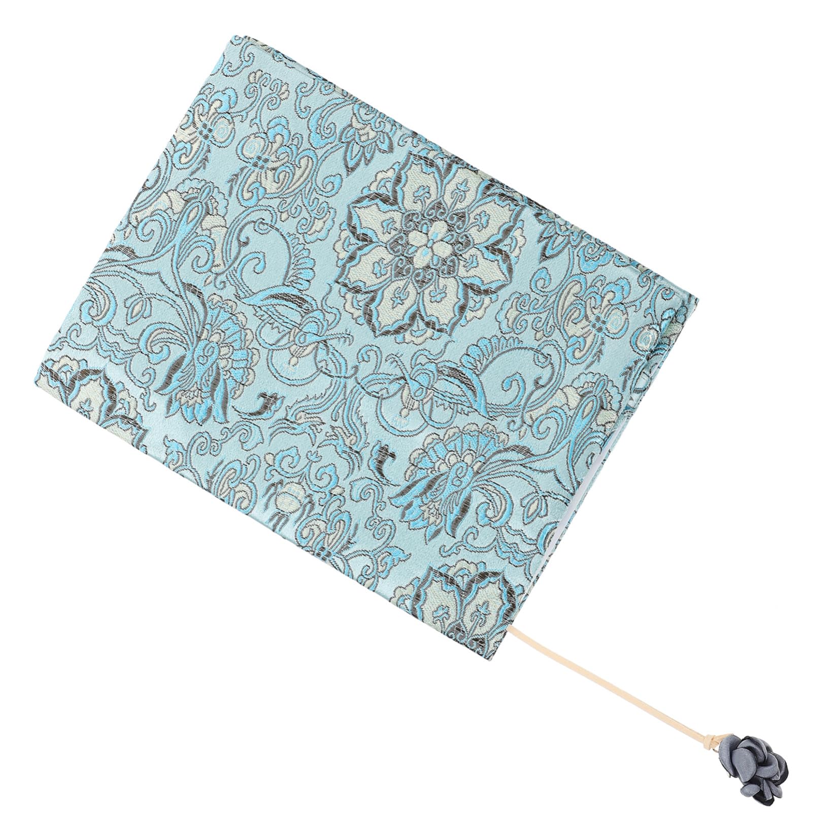 Angoily 5 Pièces Couverture de Cahier Tissu Réglable Protège Résistant Aux Rayures et Déchirures Décorative pour École et Bureau
