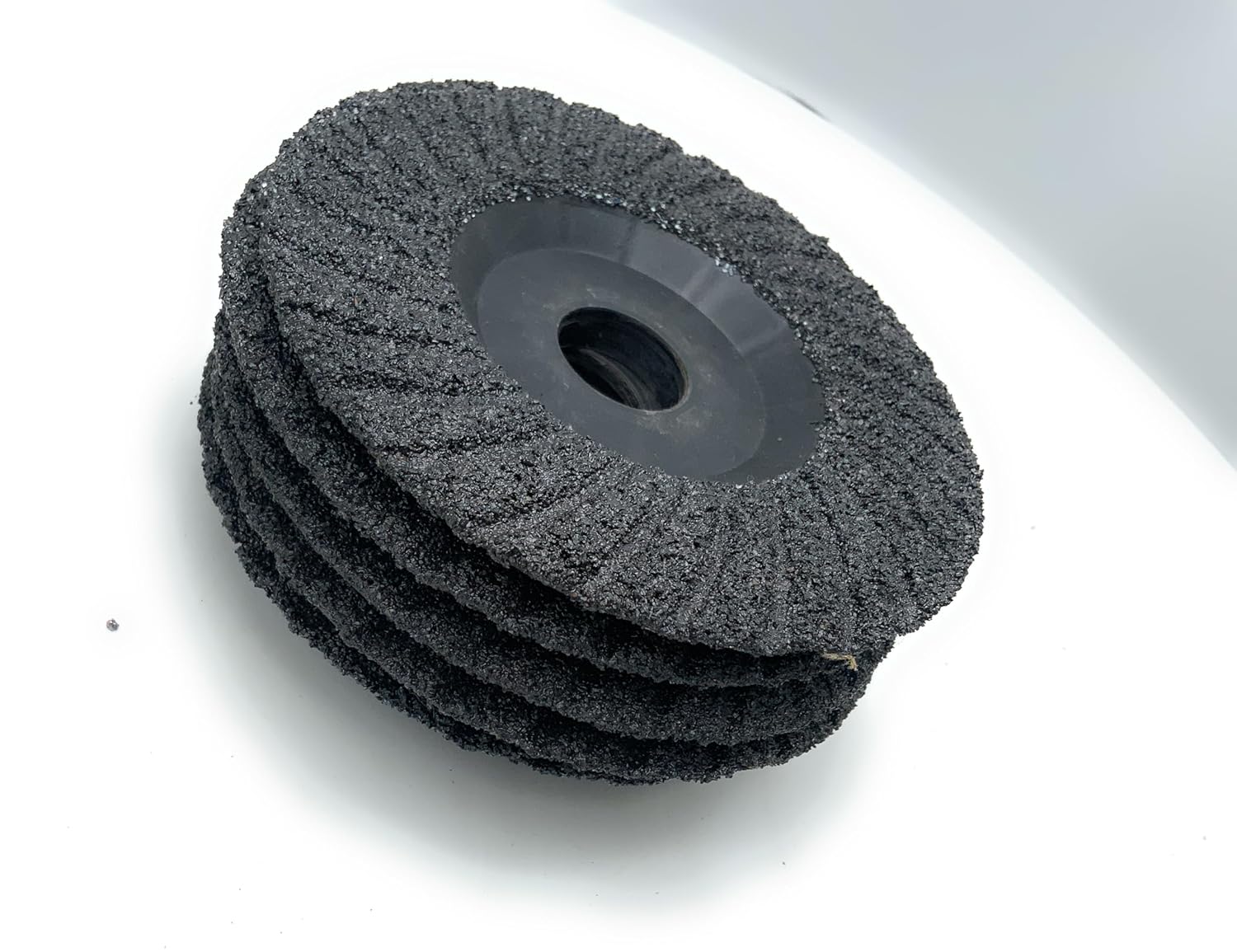 SIGNI 5 Pack SiC Plastic Back Grinding Wheel for Granite/Marble/Concrete and Glasses (4.5 INCH, 36 GRIT)