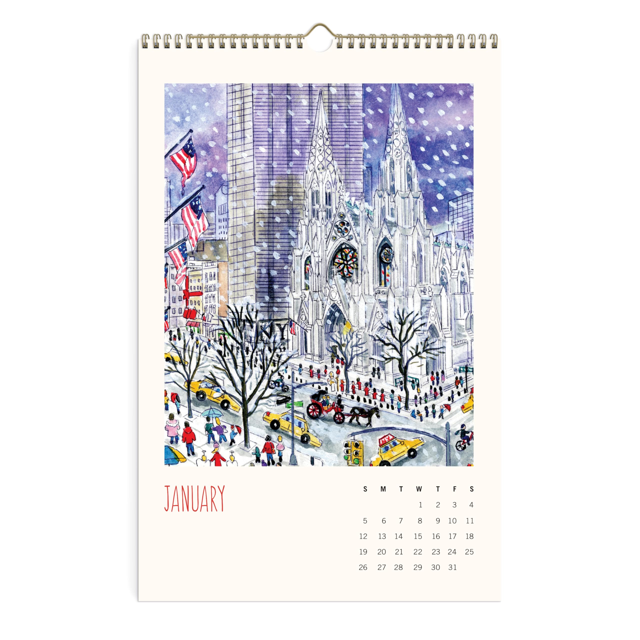Michael Storrings 2025 Wall Calendar, Multicolor, 6"W x 4.5"H - Image 2