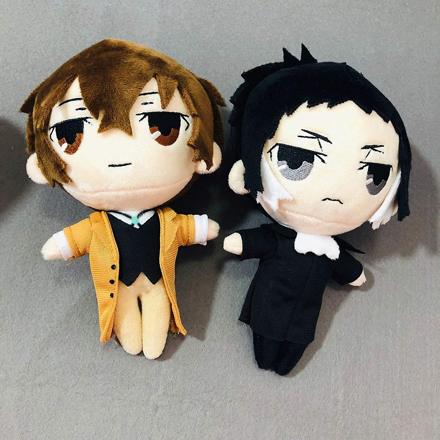 Peluche Bungo Stray Dogs - Dazai Osamu, Edogawa Ranpo - Décoration Animée