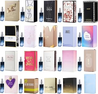 Designer Perfume Samples for Women - Choose your Own Sample Perfumes for Women - Women's Perfume Sampler Sets (4 or 8 bottles count - each bottle is 9 ml)