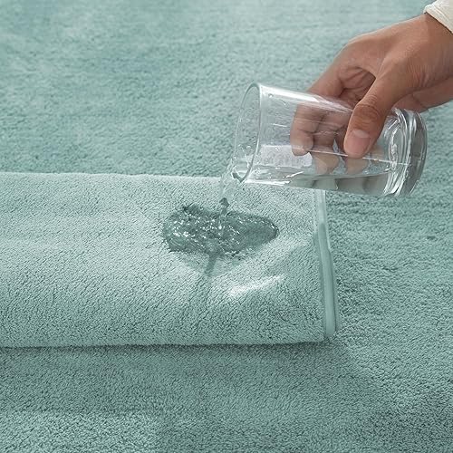 Miniatura 7 de MAGGEA Juego de 8 toallas de lujo (2 toallas de baño extragrandes, 2 toallas de mano, 4 toallas faciales) colección de toallas suaves y acogedoras