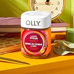 OLLY Laser Focus Gummy, Alpha GPC, B Vitamins, Berry Tangerine Flavor 36 count