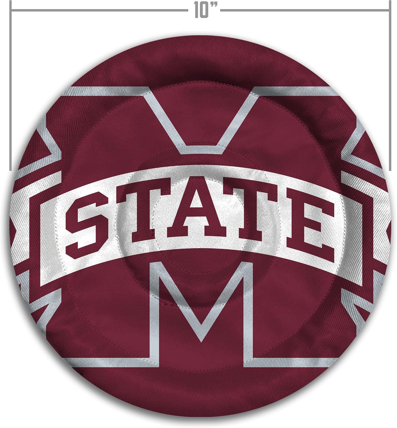 YouTheFan NCAA Mississippi State Bulldogs Flimzee Bean-Bag Flying Disc