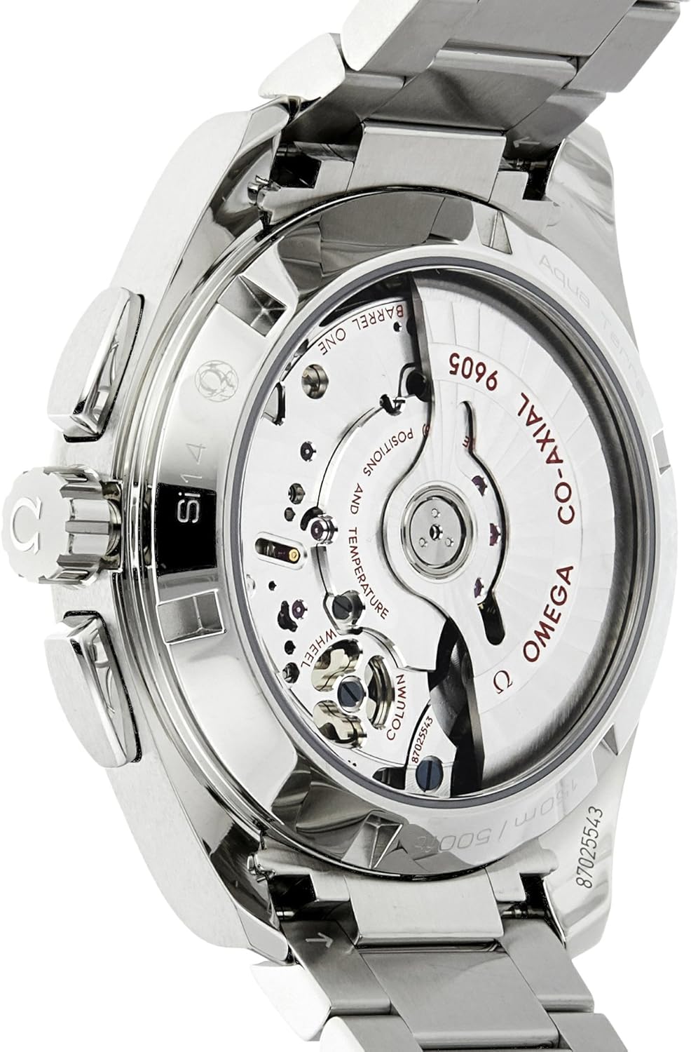 Omega Men's 23110435206001 AquaTerra Analog Display Swiss Automatic Silver Watch