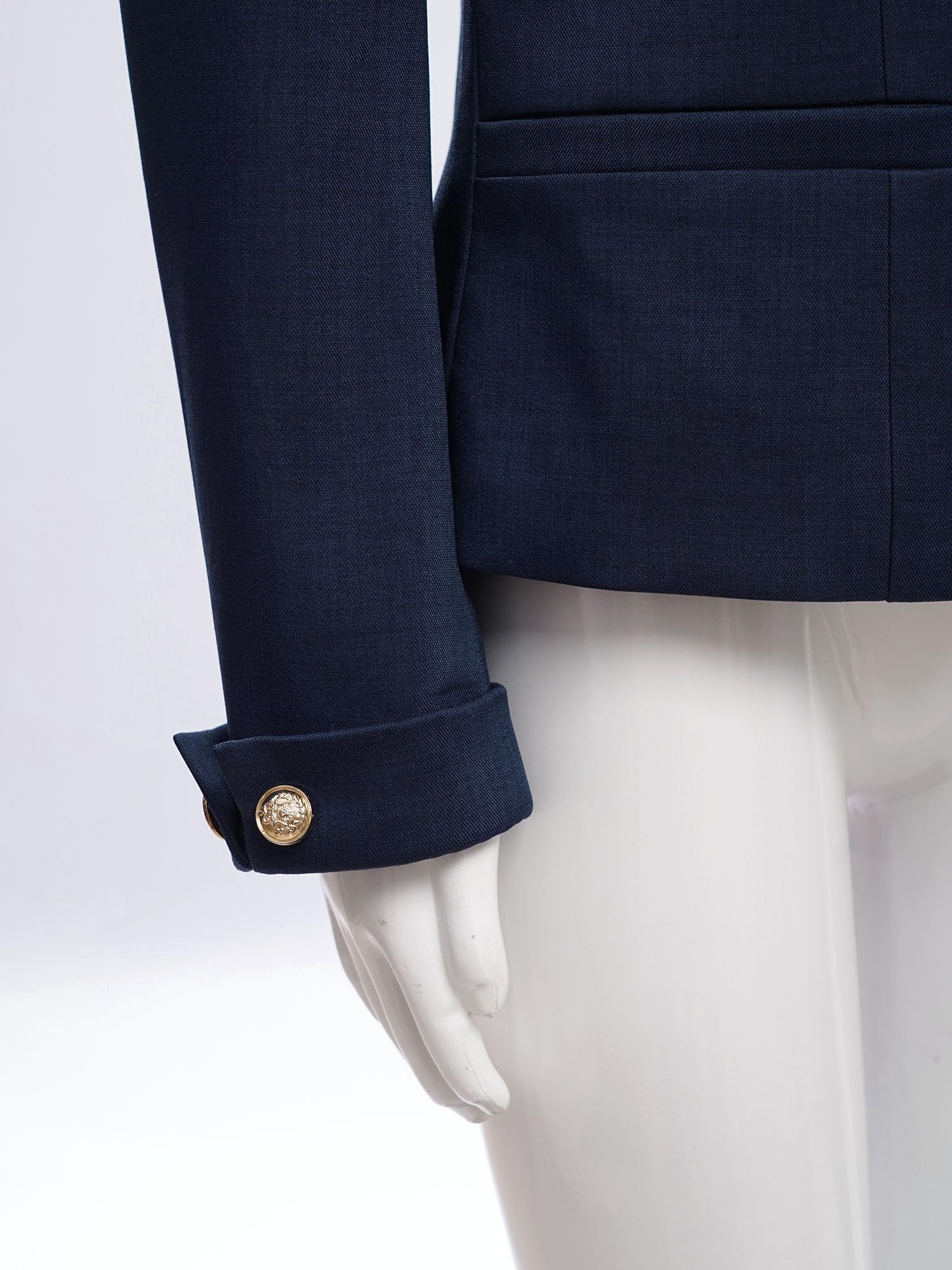 TTAO Blazers D'uniformes Scolaires Enfant Fille Veste Blazer Manches Longues Col à Revers avec Poches Extérieur Veste Blazer Décontractée 5-16 Ans