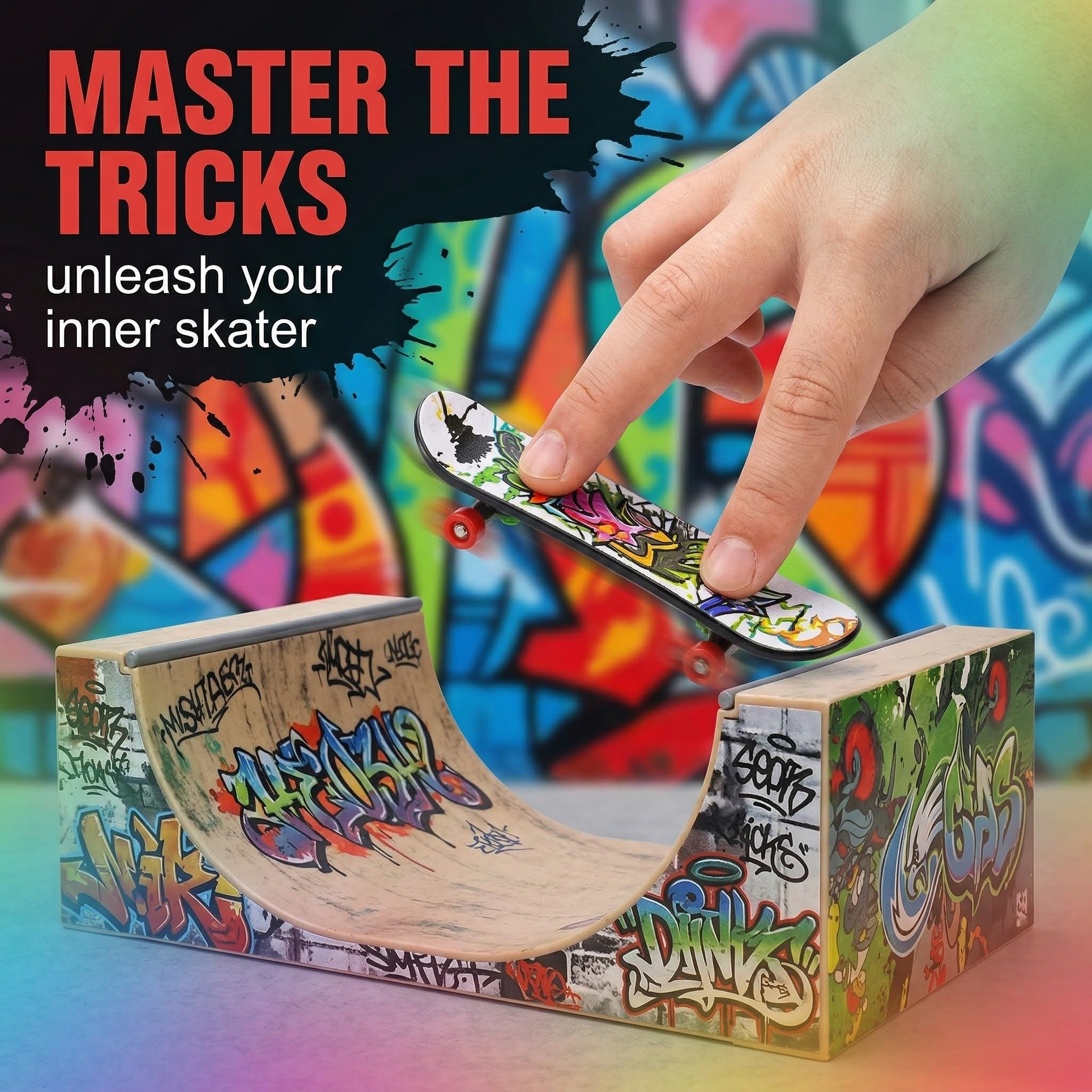 30 Pezzi Finger Mini Skateboard da Dito per Bambini, Giocattolo in Lega, per Giocare o Come Decorazione Regalo per Festa di Bambini Compleanno
