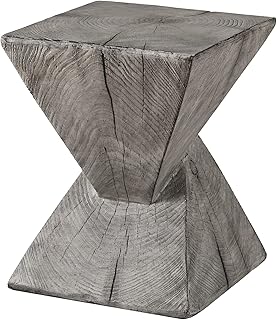 Ball & Cast Concrete Stool End Table