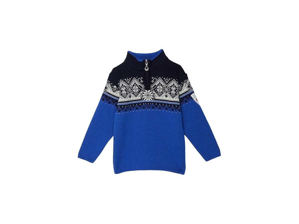 Dale of Norway Moritz (Toddler/Little Kids/Big Kids) (Navy/Nacht/Victoria Blue/Off White) Sweater INTERNATIONAL SHIPPING