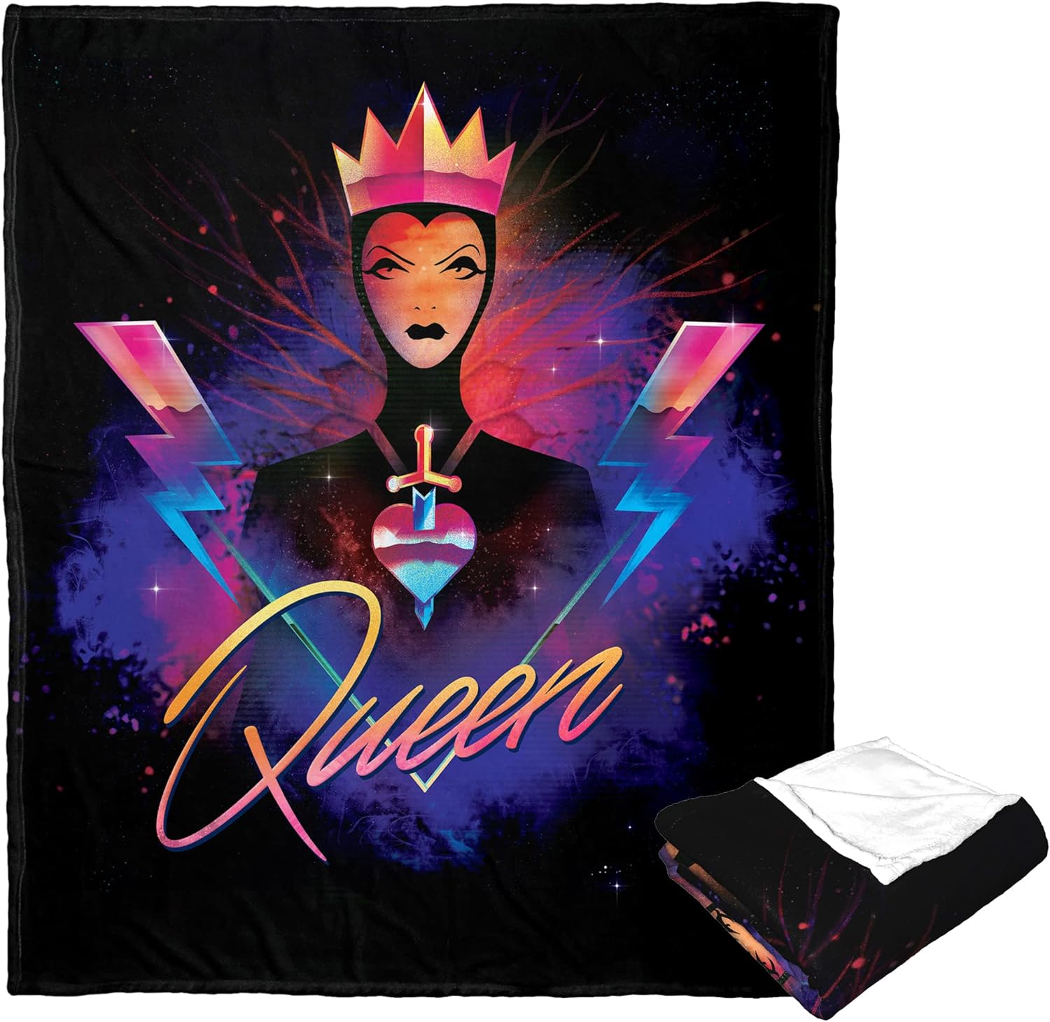 Northwest Villains Silk Touch Throw Blanket, 50" x 60", Cruel Queen