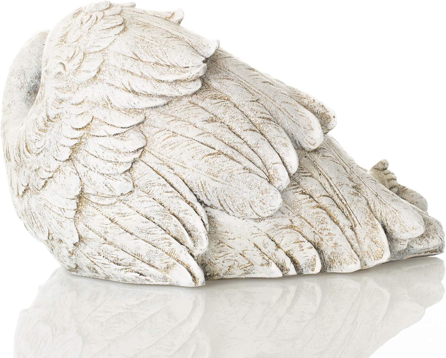 Joseph's Studio by Roman - 6" H Baby Sleeping in Angel Wings Garden Statue, Outdoor Decor, Religious Gifts, Mothers Day