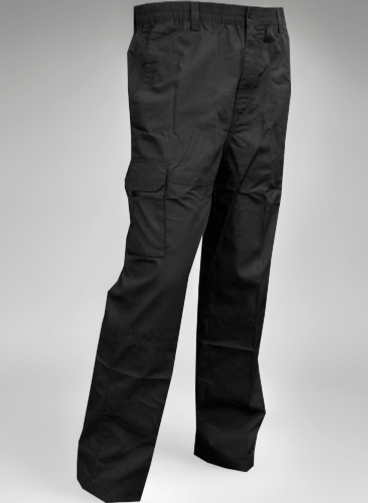 Mens Fully Elasticated Waist Cargo Combat Rugby Style Trousers Summer New