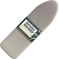 Vista 11 de Hearth & Harbor Funda para tabla de planchar y almohadilla de tamaño completo 15x54, acolchado grueso resistente a quemaduras con borde elástico