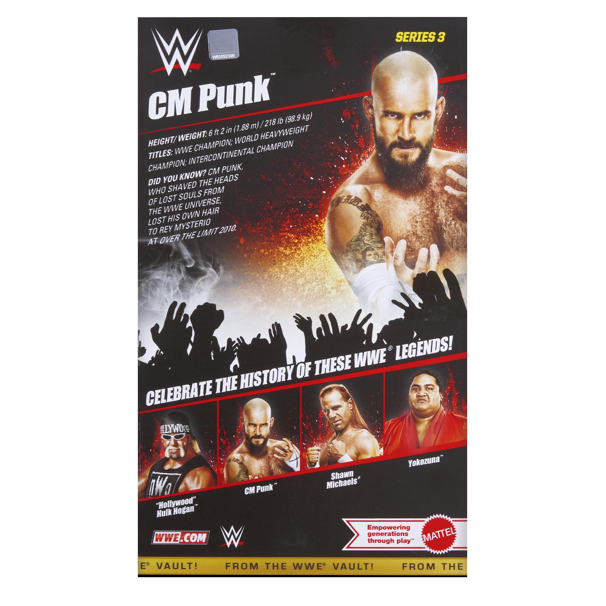 Amazon.co.jp: WWE CMパンク(ストレートエッジソサエティ) - (シリーズ