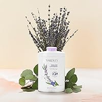 Vista 2 de Lavanda inglesa de Yardley of London, talco perfumado de 7 oz (200 g)