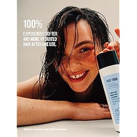 AG Care Fast Food Leave On Conditioner, 8 Fl Oz, White