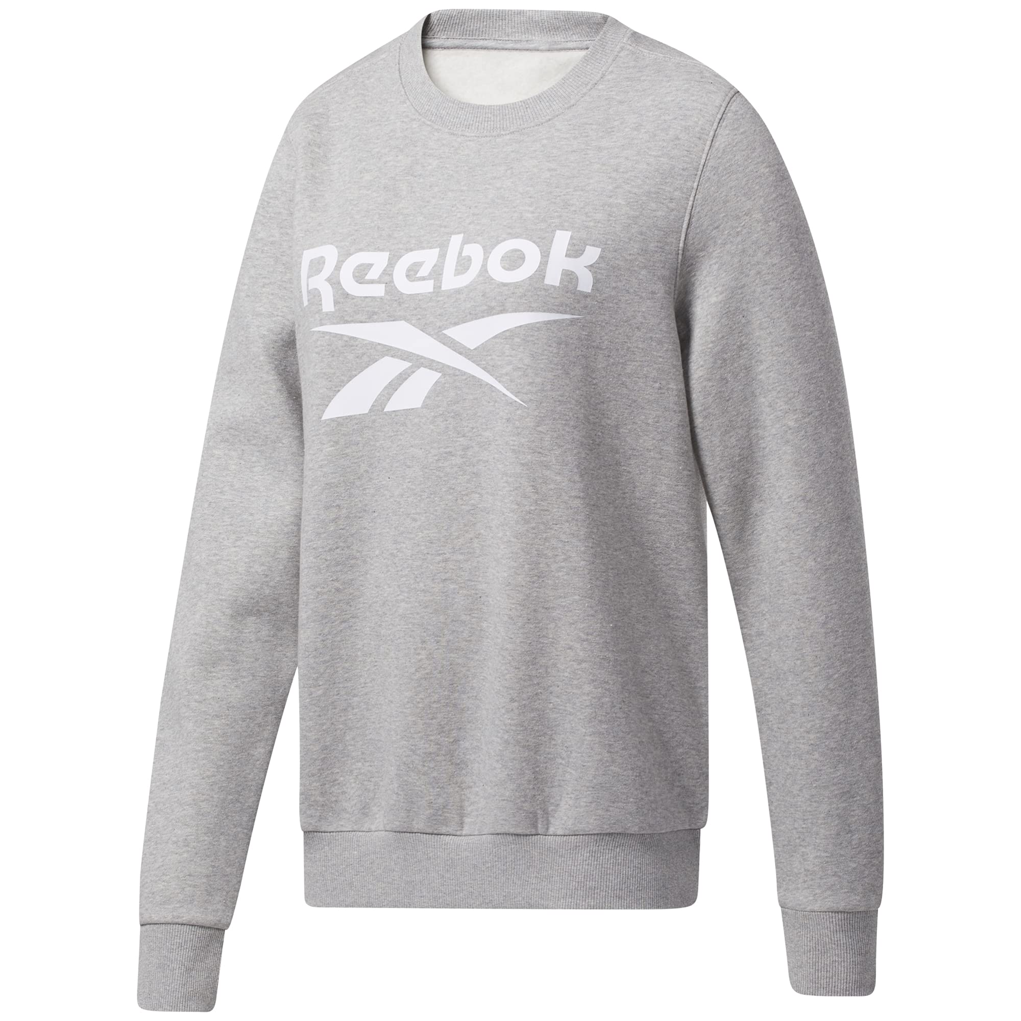 womens Reebok Identity Big Logo Fleece Crew Sweatshirt