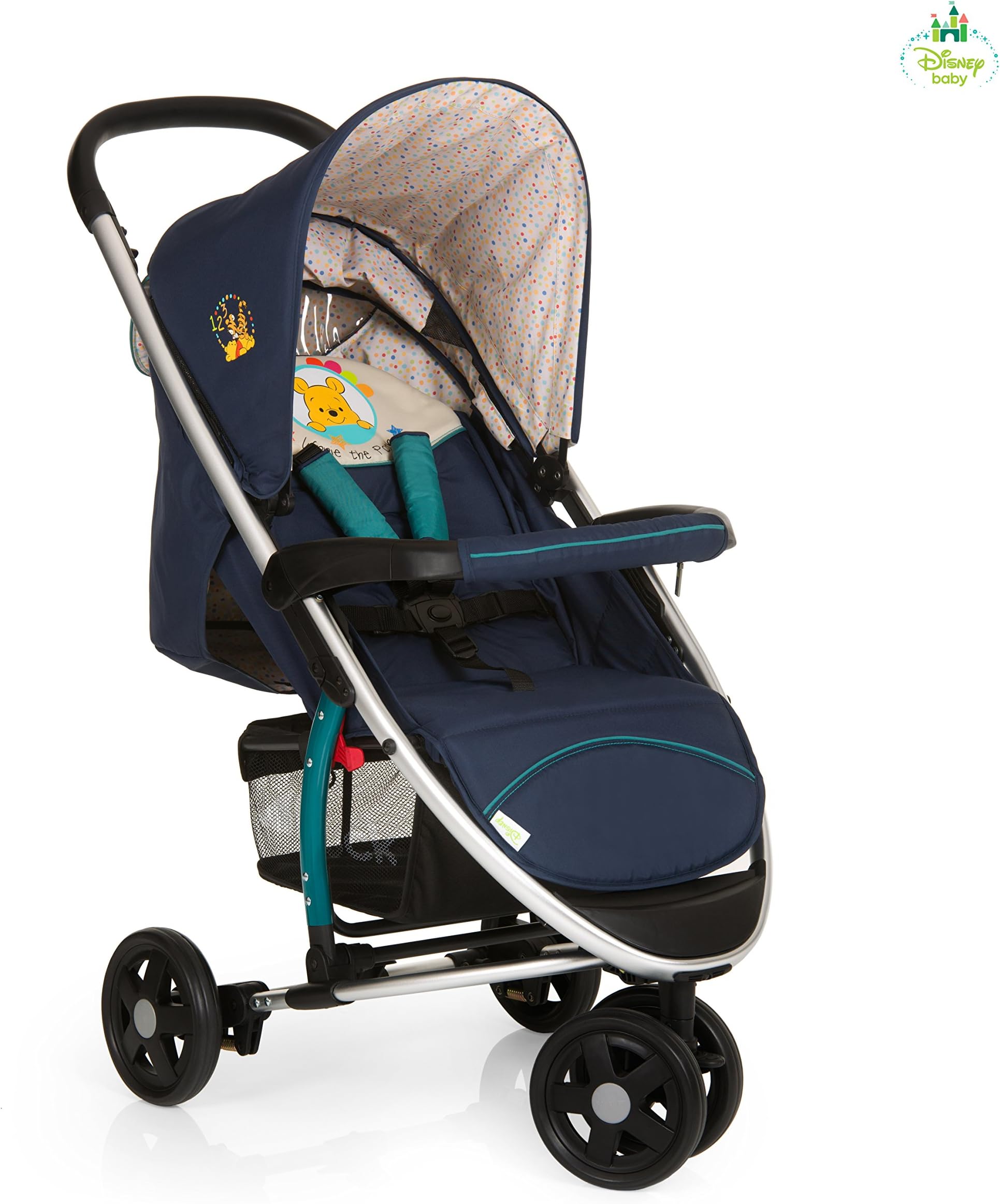 Hauck Miami 3 Jogging Stroller - Pooh Ready to Play (Multicolor)