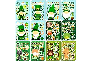 SEPGLITTER St Patricks Day DIY Stickers
