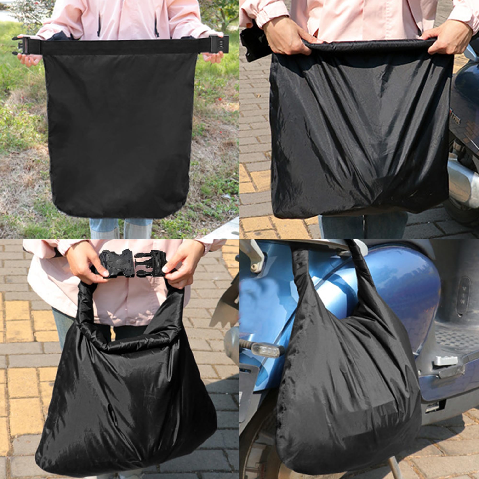 ZAHD borsa impermeabile per caschi in tessuto Oxford per esterni Borsa porta casco pieghevole impermeabile Zaino porta Borsa per casco da moto caschi da equitazione per Casco Moto Caschi Sci