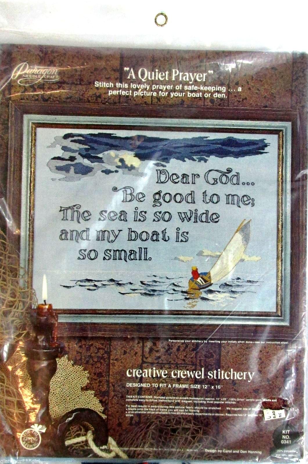 Paragon Needlecraft Washington At Valley Forge Picture - Crewel Stitchery Kit