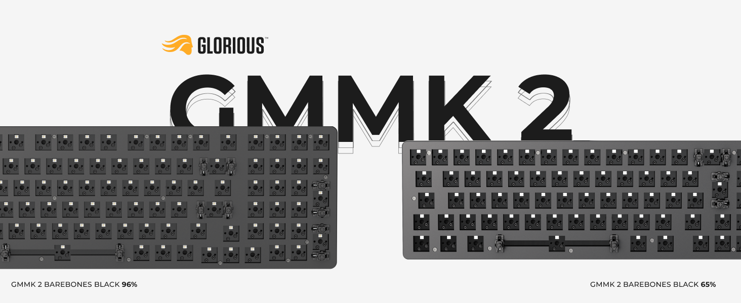 Amazon.com: GLORIOUS Gaming GMMK 2 Compact 65% Barebones (Frame 