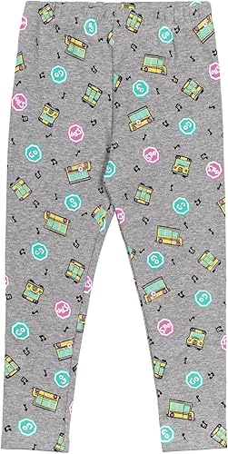 Miniatura 3 de CoComelon JJ - Conjunto de camiseta de manga corta con volantes para niñas pequeñas