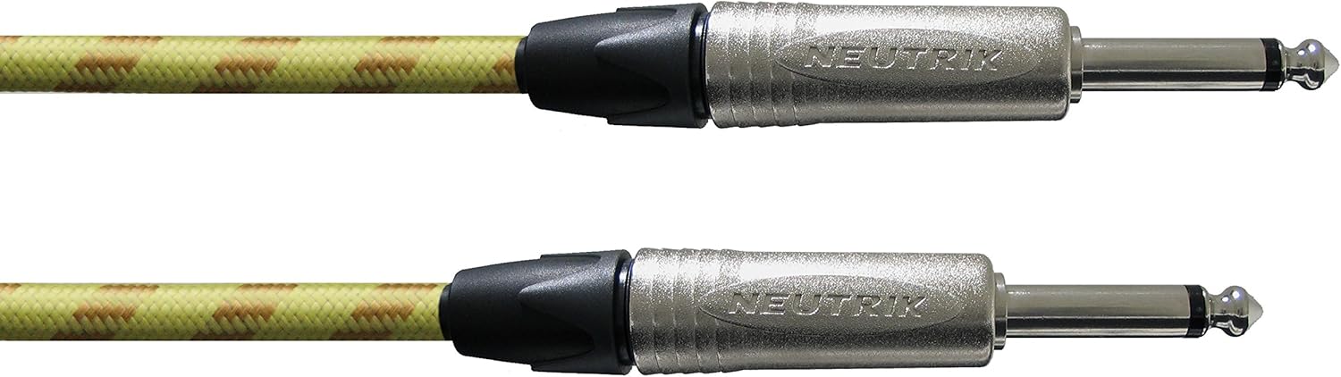 Cordial 6m Guitar Jack Cable with Tweed Finish