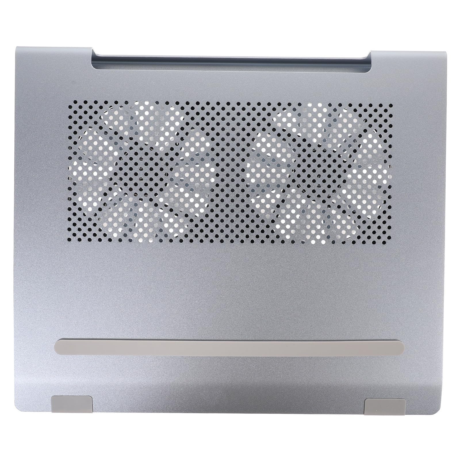 Toyvian Base de Refrigeración y Ventilador Dual USB para Portátil Soporte de Aleación de Aluminio y Disipación de Calor Adecuado para Fiesta Verano