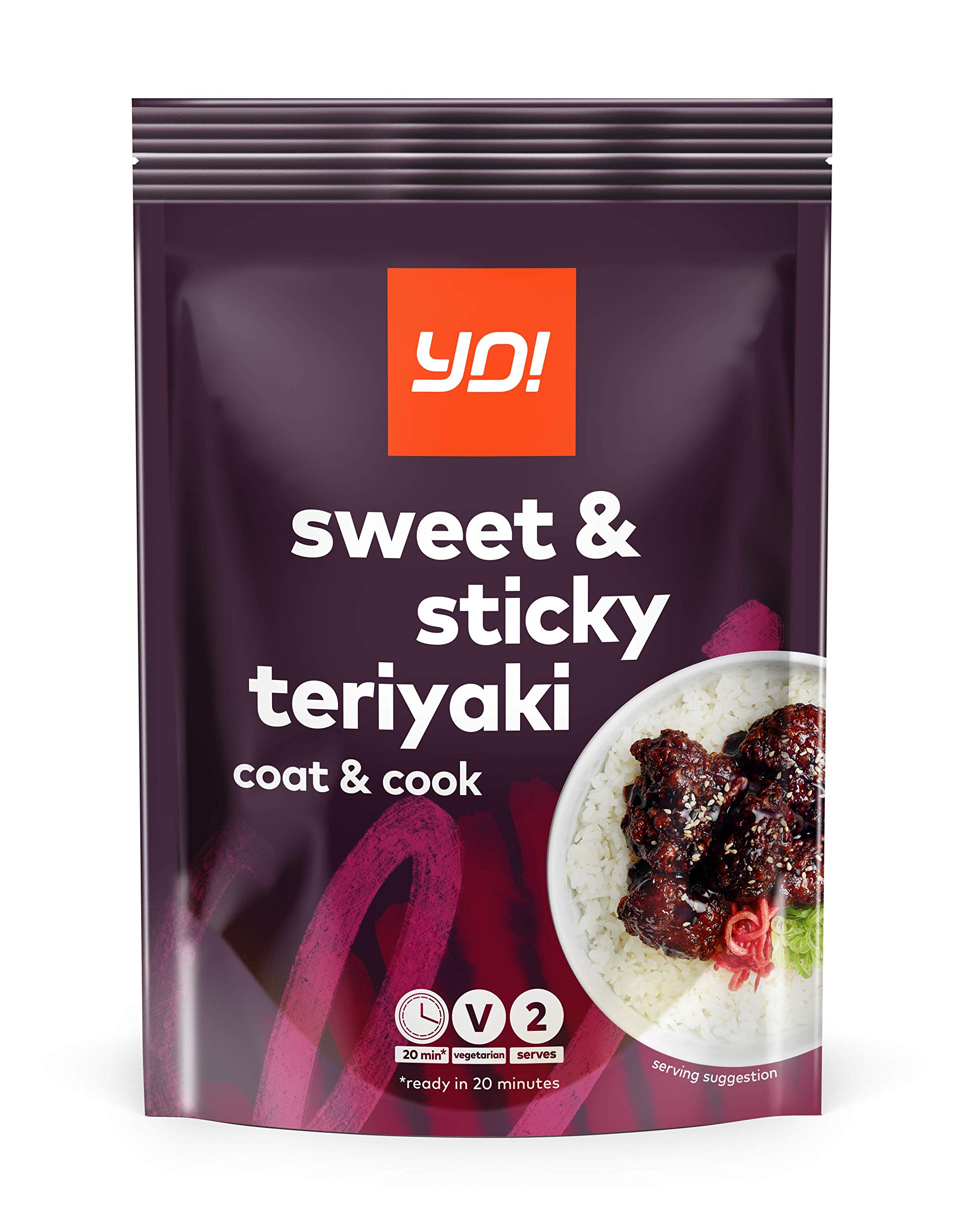 YO! Sweet & Sticky Teriyaki - Salsa salsa (100 g, 12 bolsas)