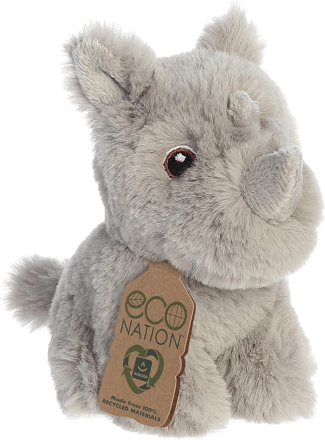 Aurora Eco Nation 5" Rhinoceros Responsibly Made Stuffed Animal
