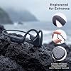 Auriculares de conducción ósea, Bluetooth 5.4 deportivos de oído abierto | Inalámbricos con micrófono, 12 h de reproducción, IPX6 resistentes al sudor, ajuste seguro para correr, ciclismo y entrenamientos (Negro) 7