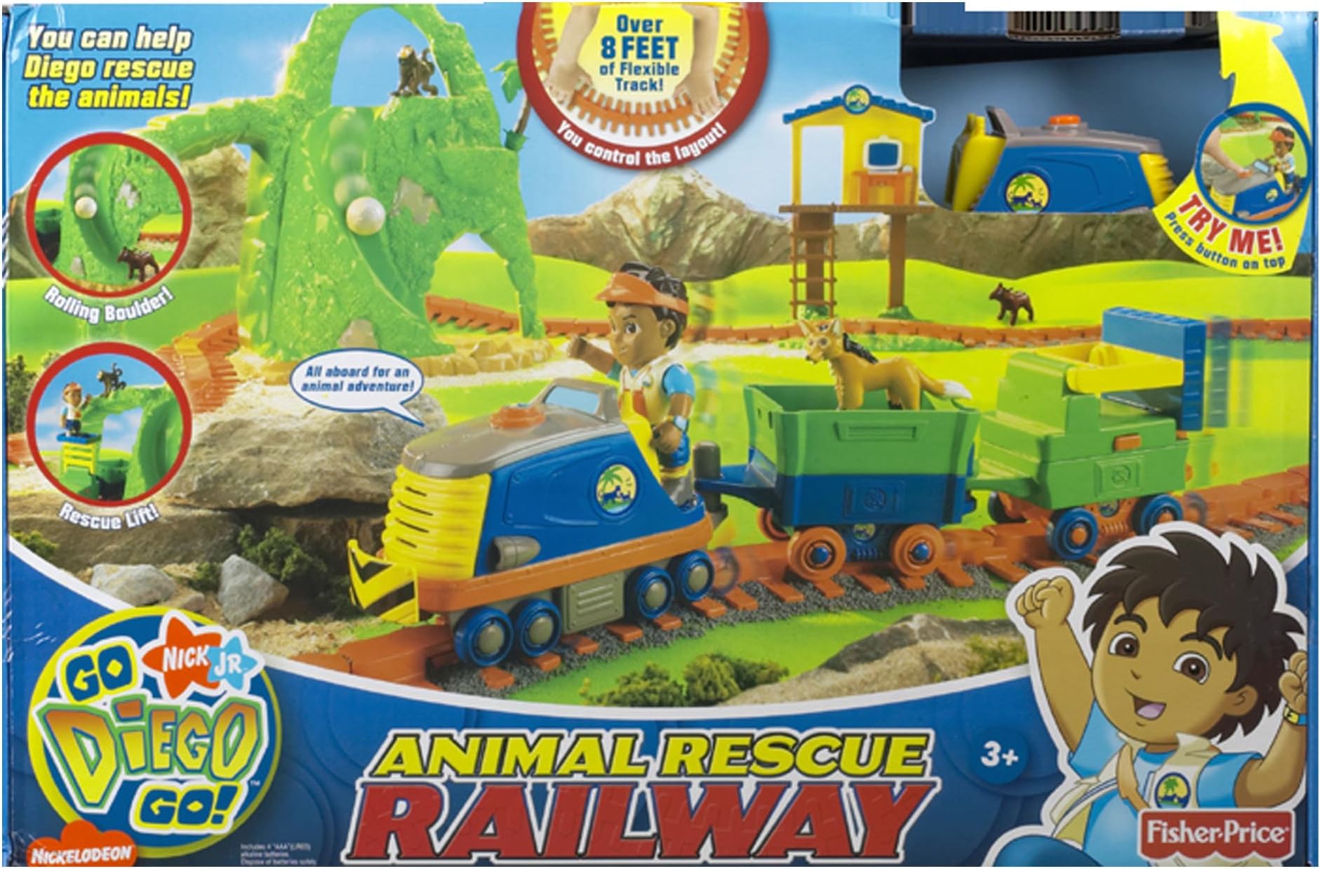 Fisher-Price Go Diego Go Animal Rescue Railway Track System