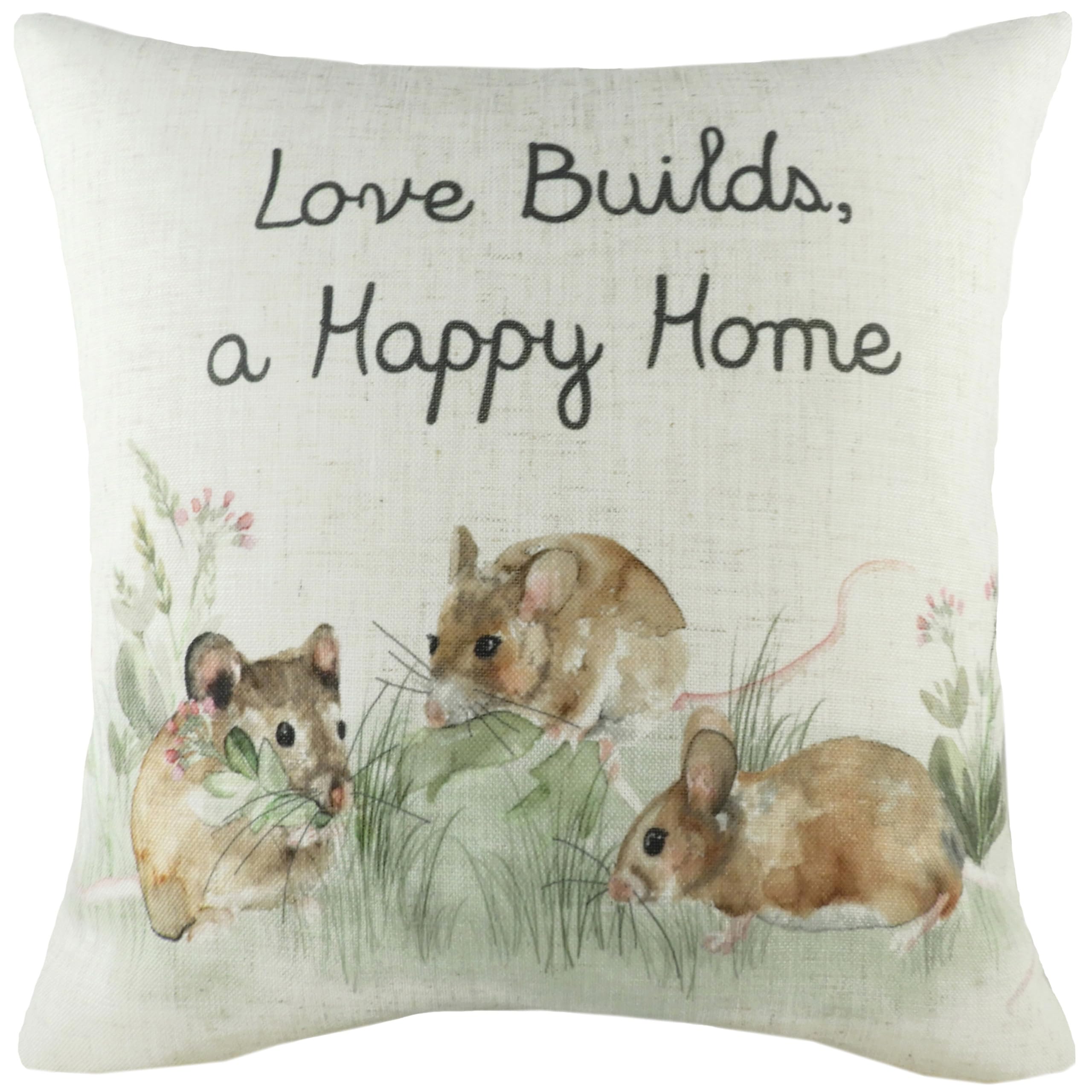 Floral Square Cushion
