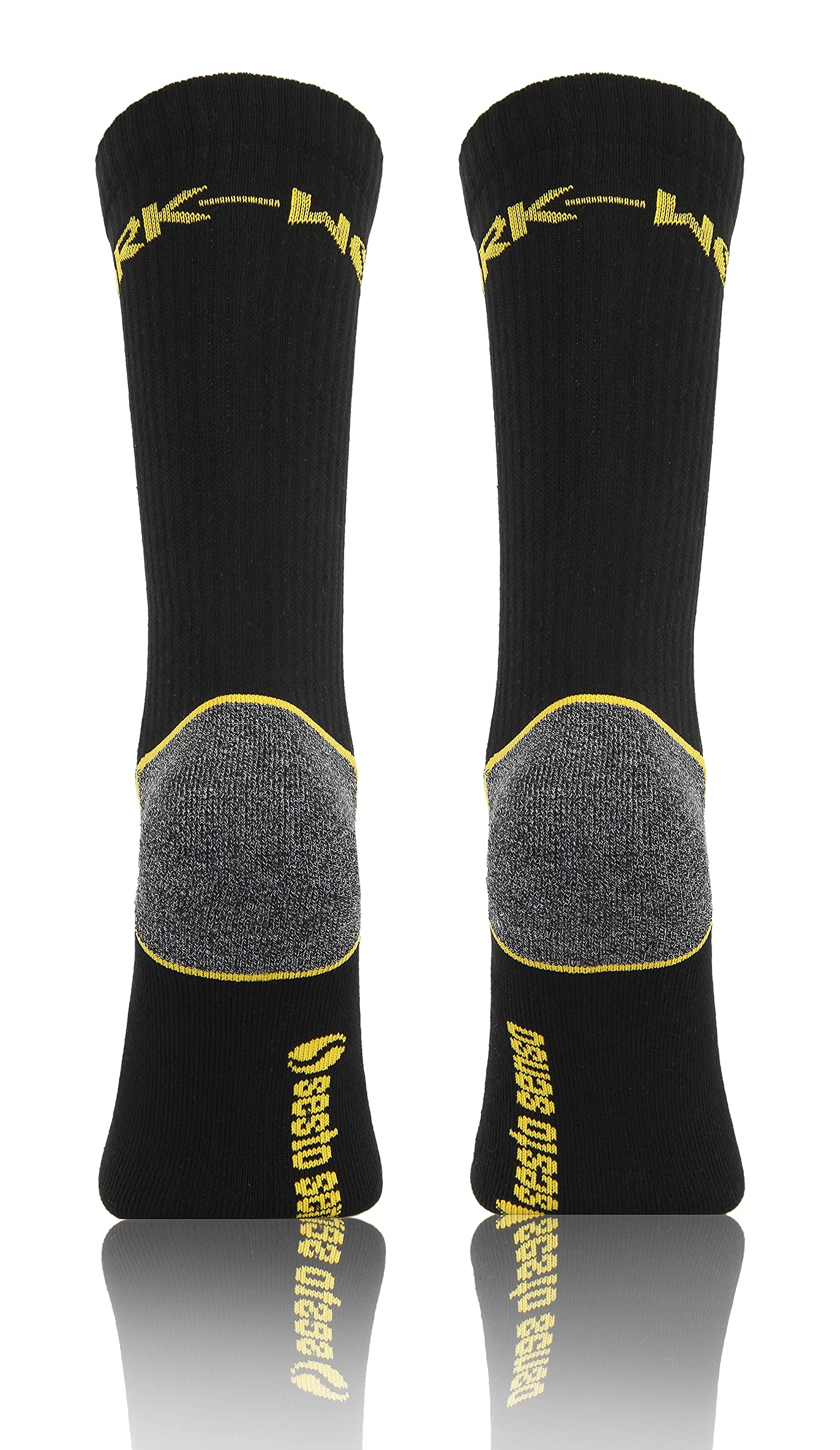 sesto senso Calze da Lavoro Sneaker 6/12 Paia Cotone Calze Lungo Robuste Tallone e Punta Rinforzati